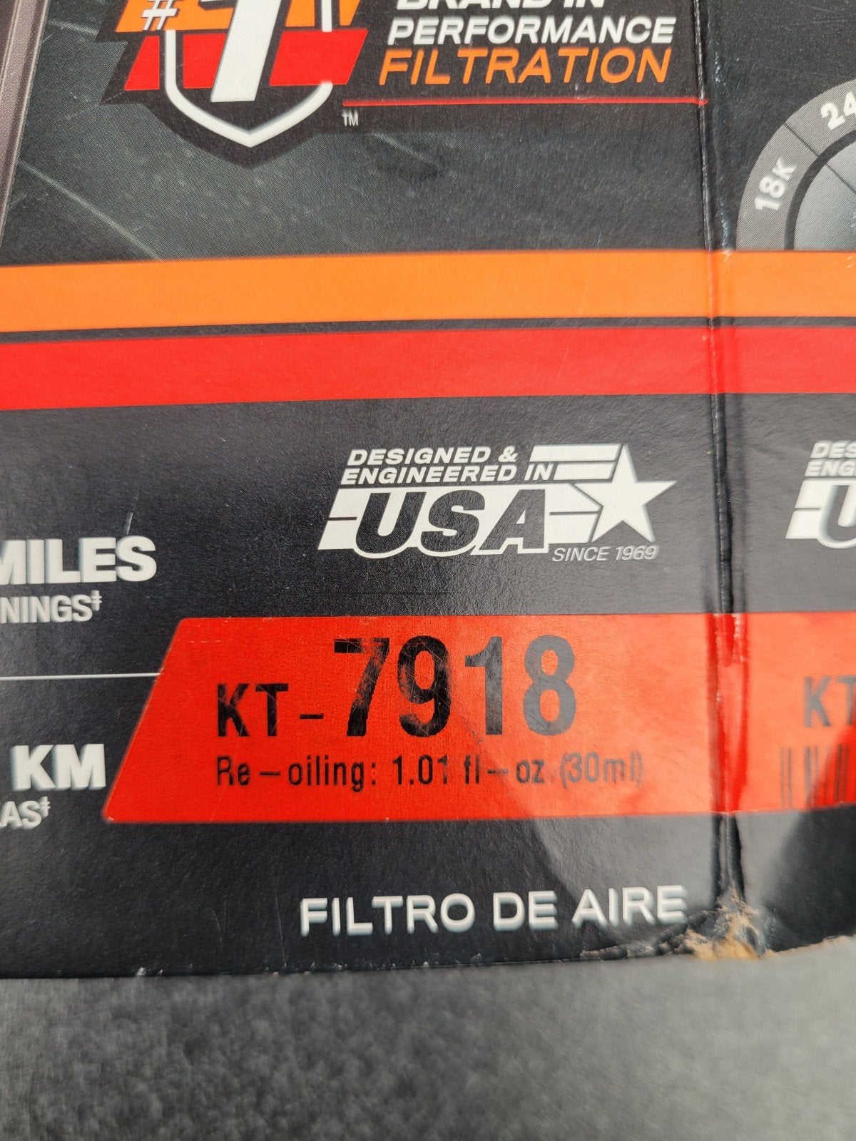 k&n luchtfilter KTM duke 790 / 890, Motoren, Particulier, Gebruikt