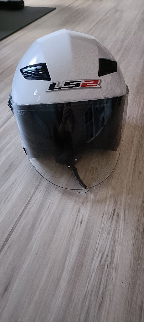 LS2 OF569 Track Solid motorhelm, XS, Jethelm, Dames, Tweedehands