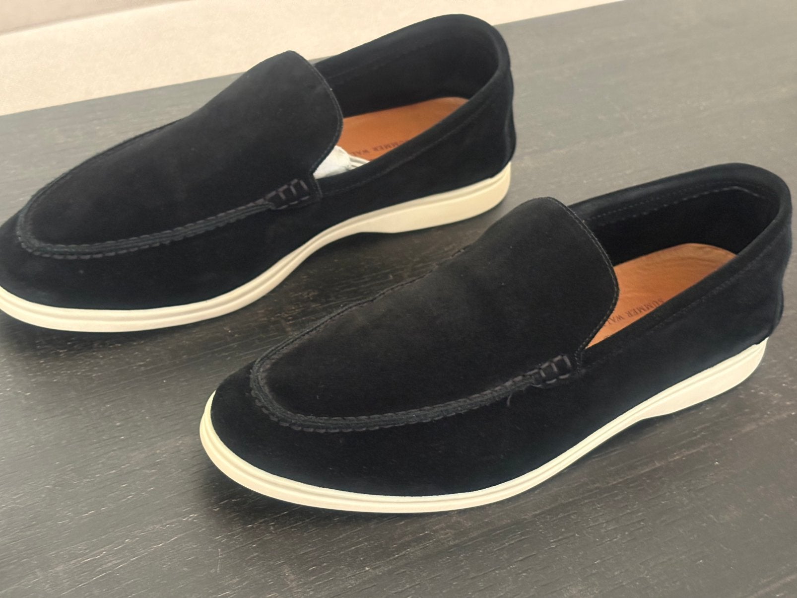 Loro piana loafers zwart., Kleding | Heren, Verzenden, Zo goed als nieuw, Zwart, Loafers