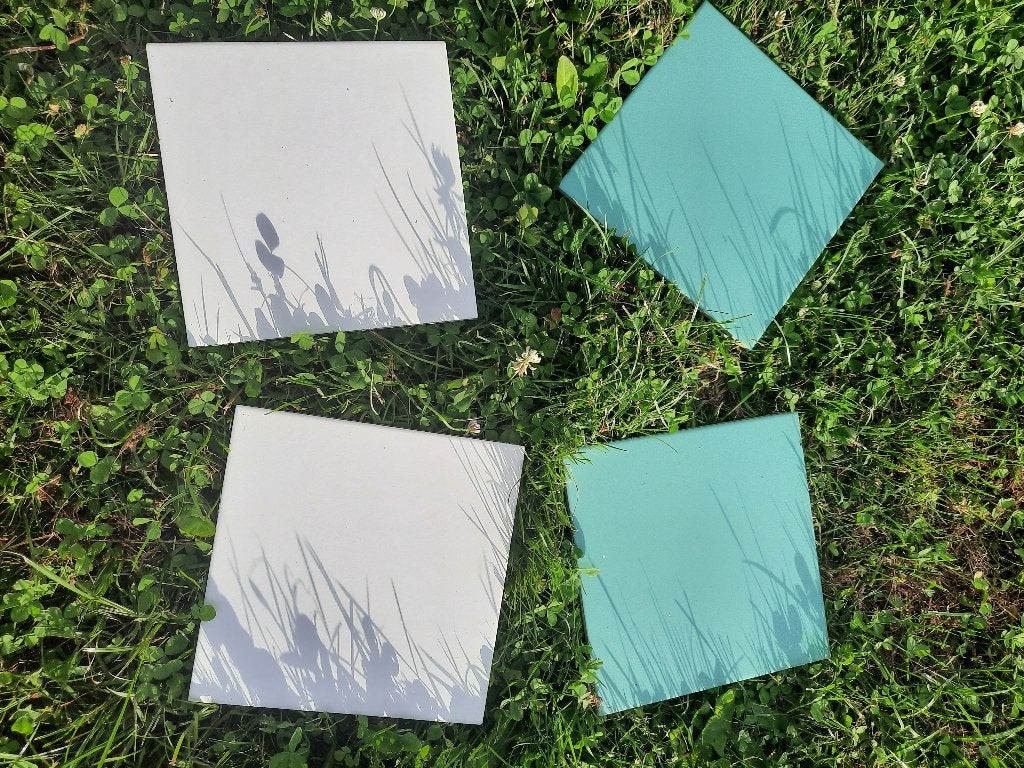 Witte en mintgroene tegels, Ophalen, Wandtegels, Nieuw, Minder dan 20 cm