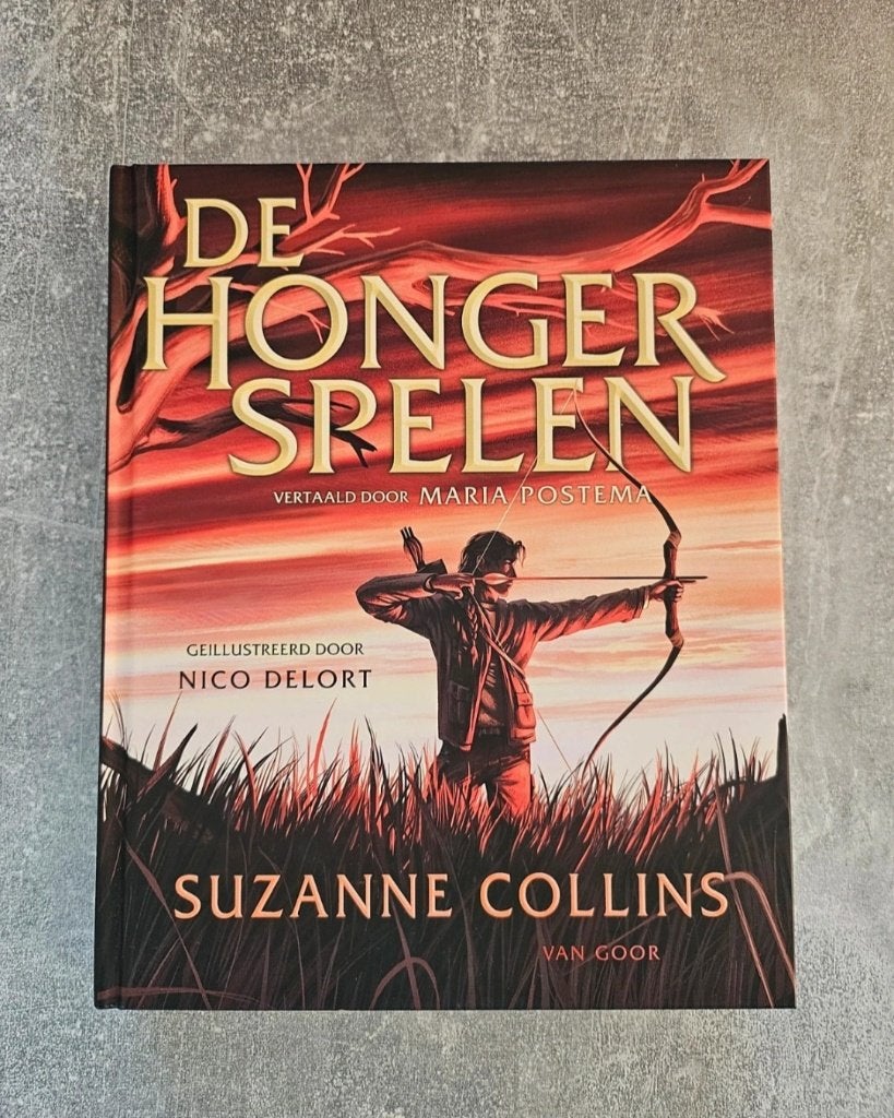 The Hunger Games (De Hongerspelen) - illustrated edition, Ophalen of Verzenden, Nieuw, Suzanne Collins