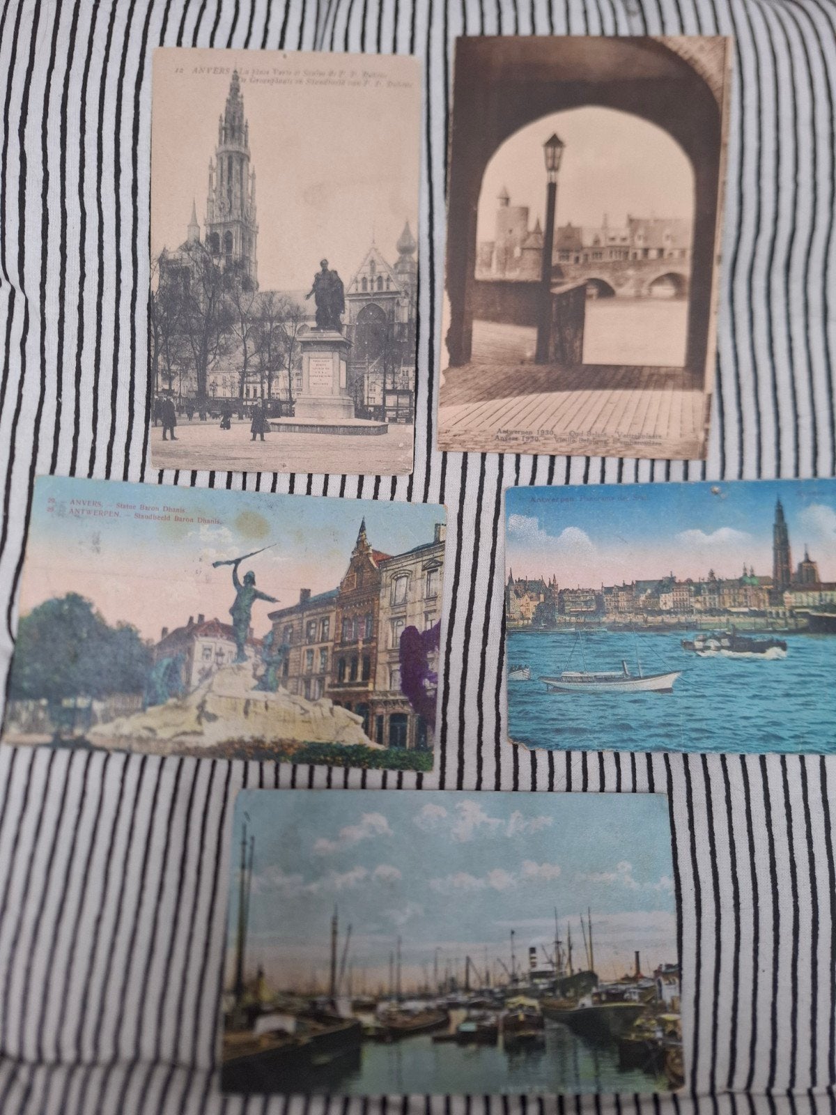 Antwerpen. Set van 5 ansichtkaarten, Ophalen of Verzenden, Antwerpen