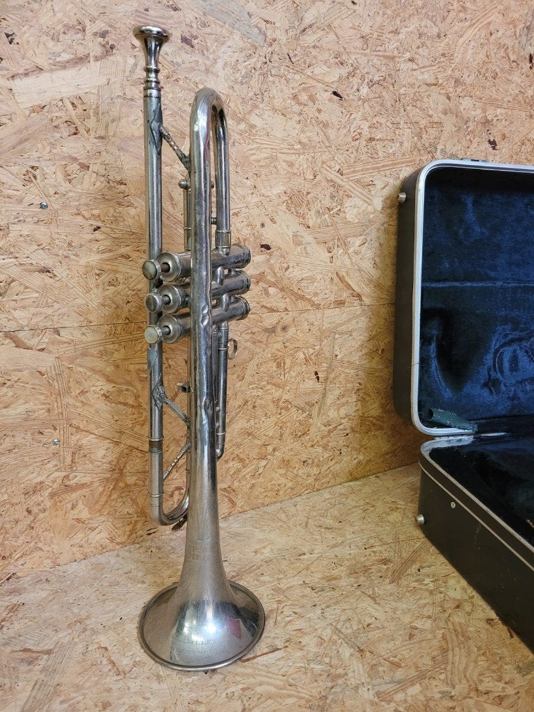 Trompet Rhapsody Deluxe, Ophalen, Gebruikt, Koperblazer, Met koffer of draagtas