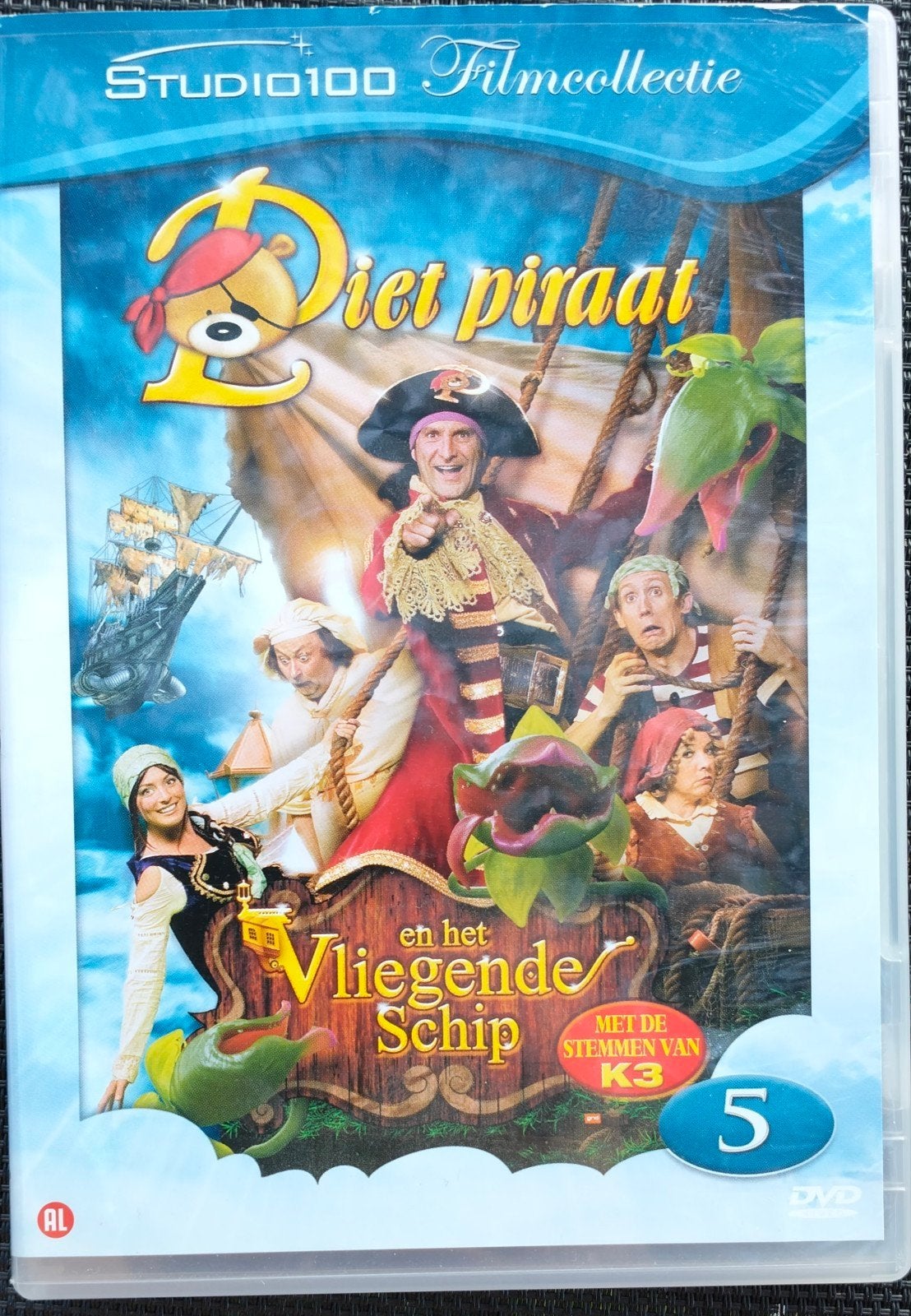 Piet Piraat - 5 - En het vliegende schip, Cd's en Dvd's, Ophalen, Zo goed als nieuw, Nederlands