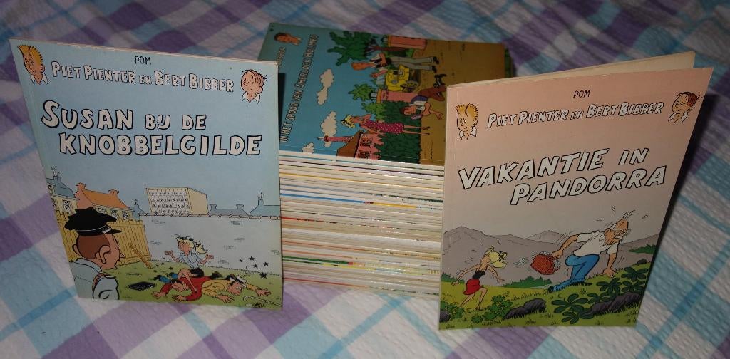 Complete reeks Piet Pienter en Bert Bibber., Série complète ou Série, Enlèvement ou Envoi, Utilisé, POM