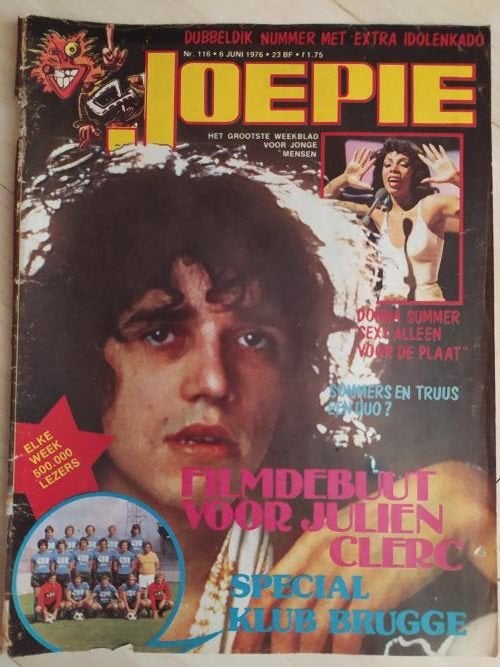 Joepie cover pagina's jaren 70, Verzamelen, Ophalen of Verzenden