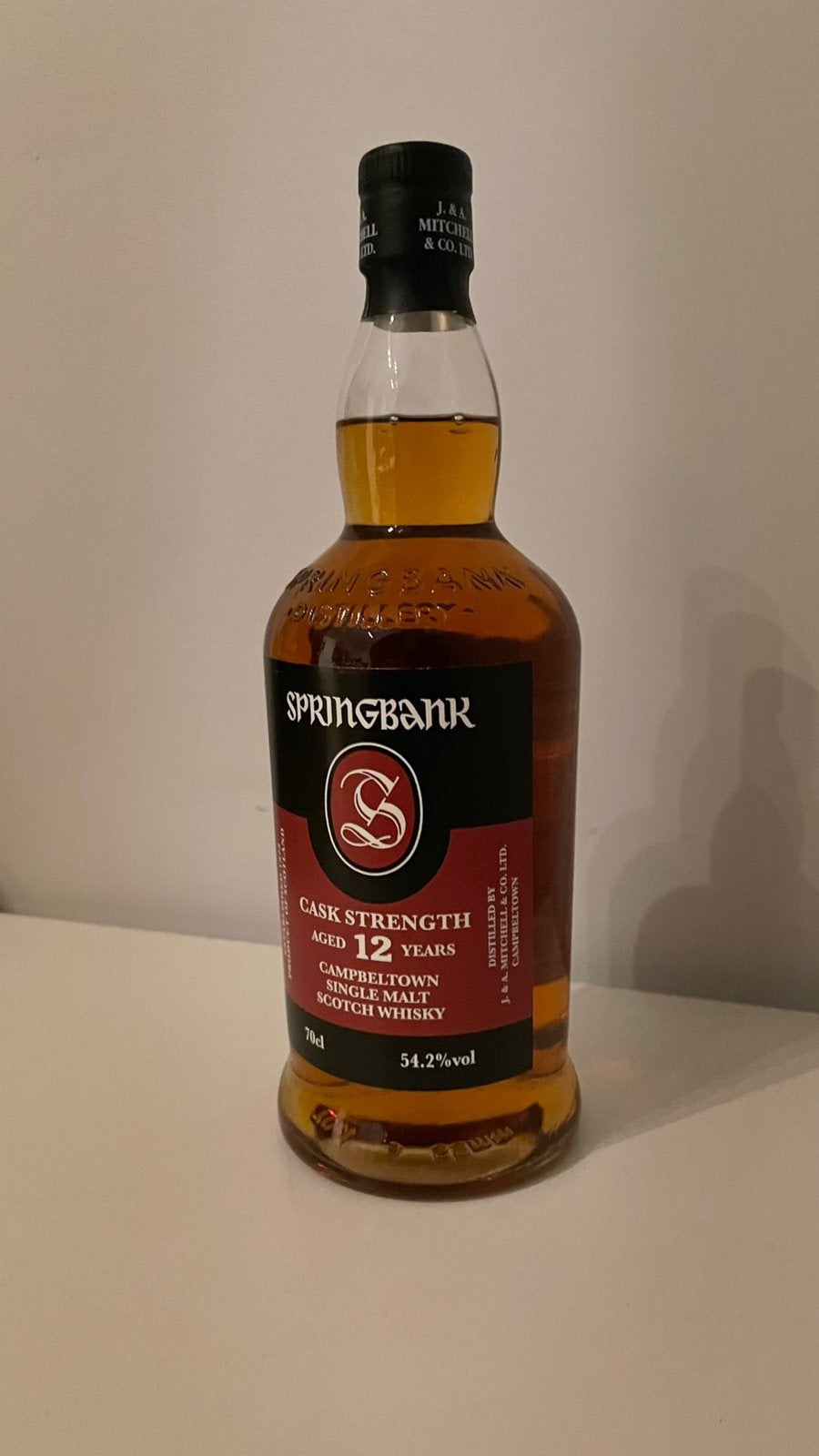 Springbank 12 cask strength, Enlèvement, Comme neuf