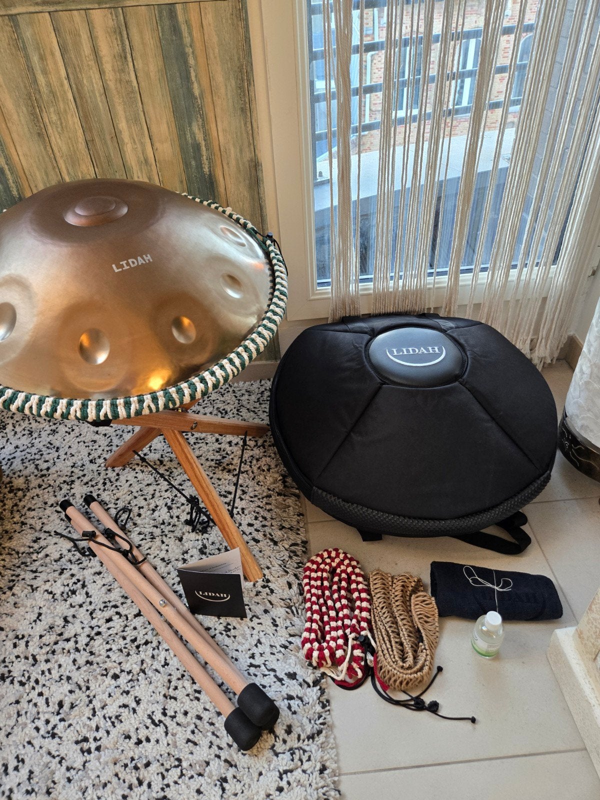 UNIEKE HANDPAN – D MINOR KURD | 432 Hz | REIKI 2, Muziek en Instrumenten, Drumstellen en Slagwerk, Ophalen of Verzenden