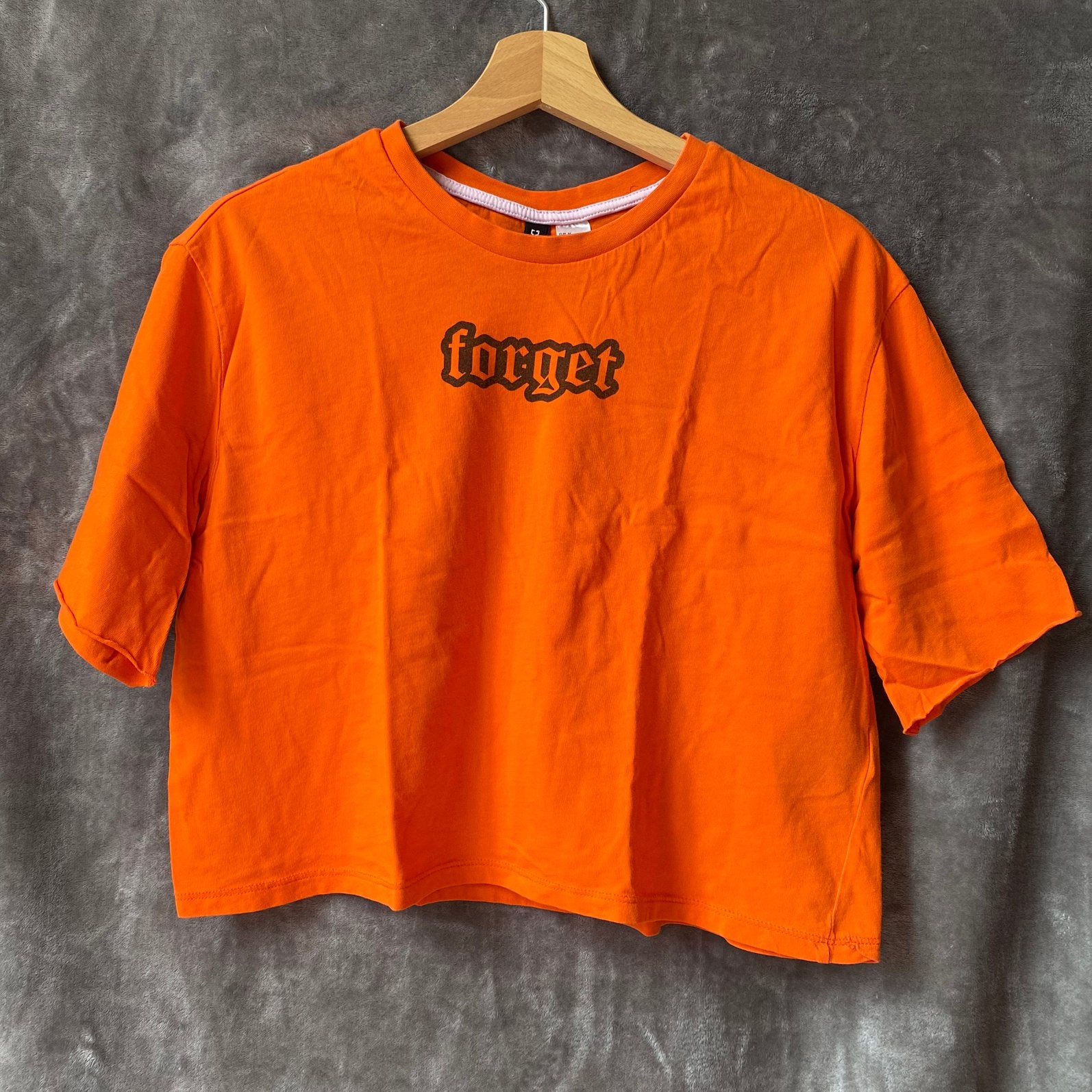 Oranje crop top, Kleding | Dames, T-shirts, Maat 38/40 (M), Oranje, Ophalen of Verzenden, Korte mouw