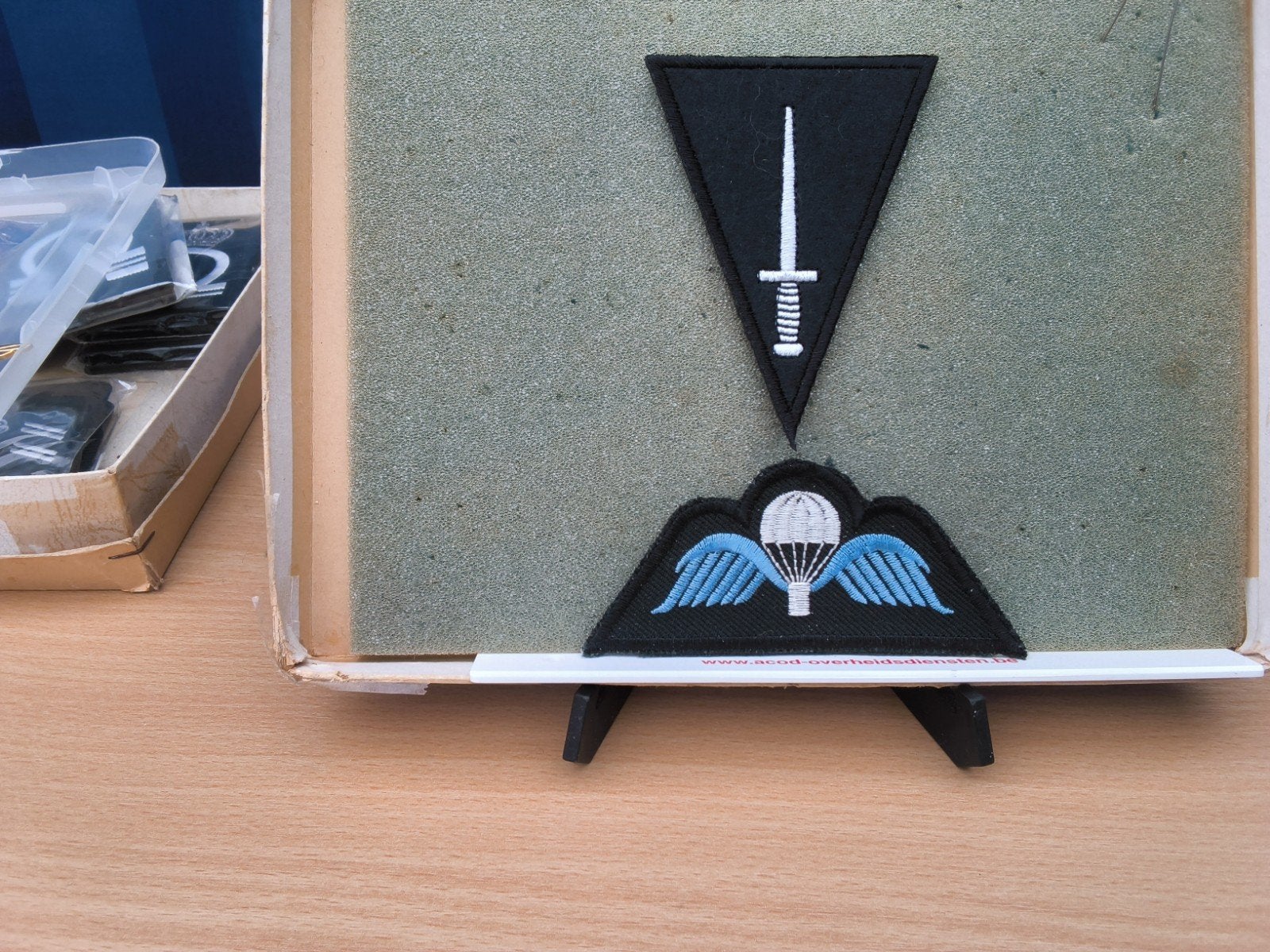 2 kentekens para commando, Verzamelen, Ophalen of Verzenden