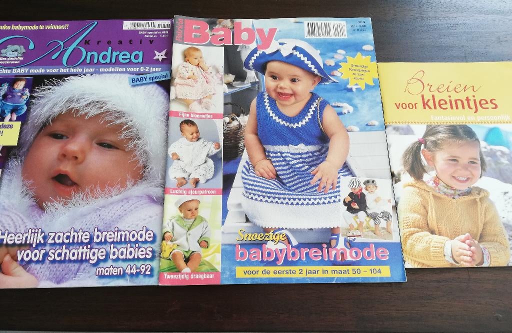 3 tijdschriften breien/ haken, Hobby en Vrije tijd, Breien en Haken, Ophalen of Verzenden, Zo goed als nieuw, Breien of Haken