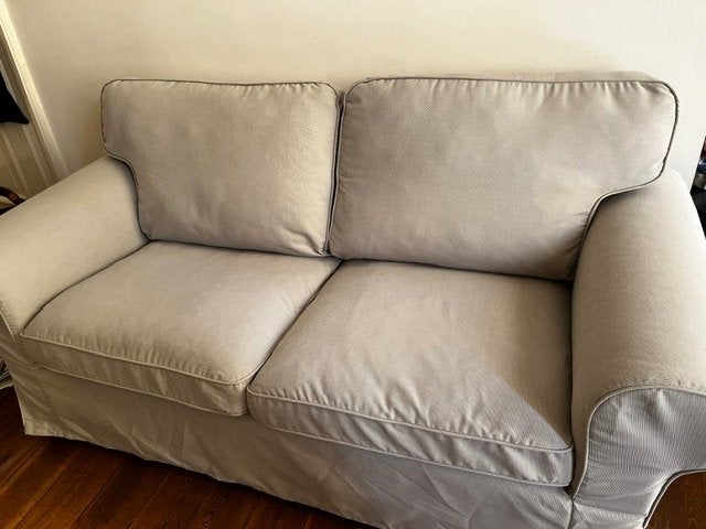 IKEA Ektorp canapé, 75 à 100 cm, Enlèvement, Utilisé, Deux personnes