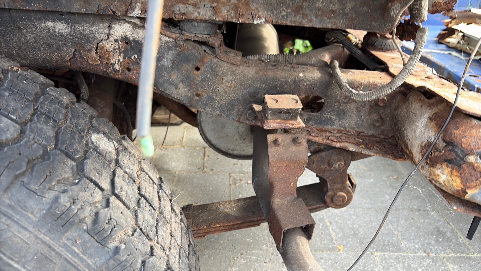 Toyota bj 42 chasis, Ophalen, Toyota
