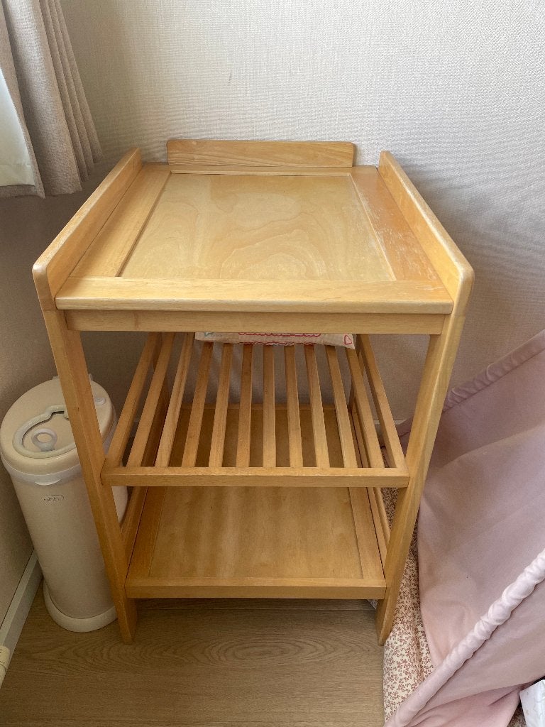 Houten luiertafel incl verschoonkussen, Ophalen, Gebruikt, Overige typen