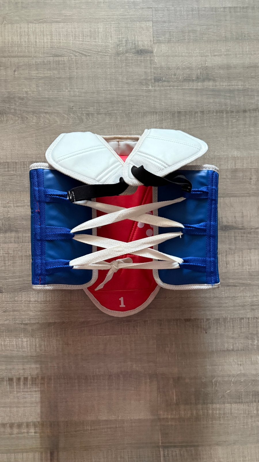 Plastron de Taekwondo – Taille 1 – Bon état, Sports & Fitness, Enlèvement, Comme neuf, Taekwondo