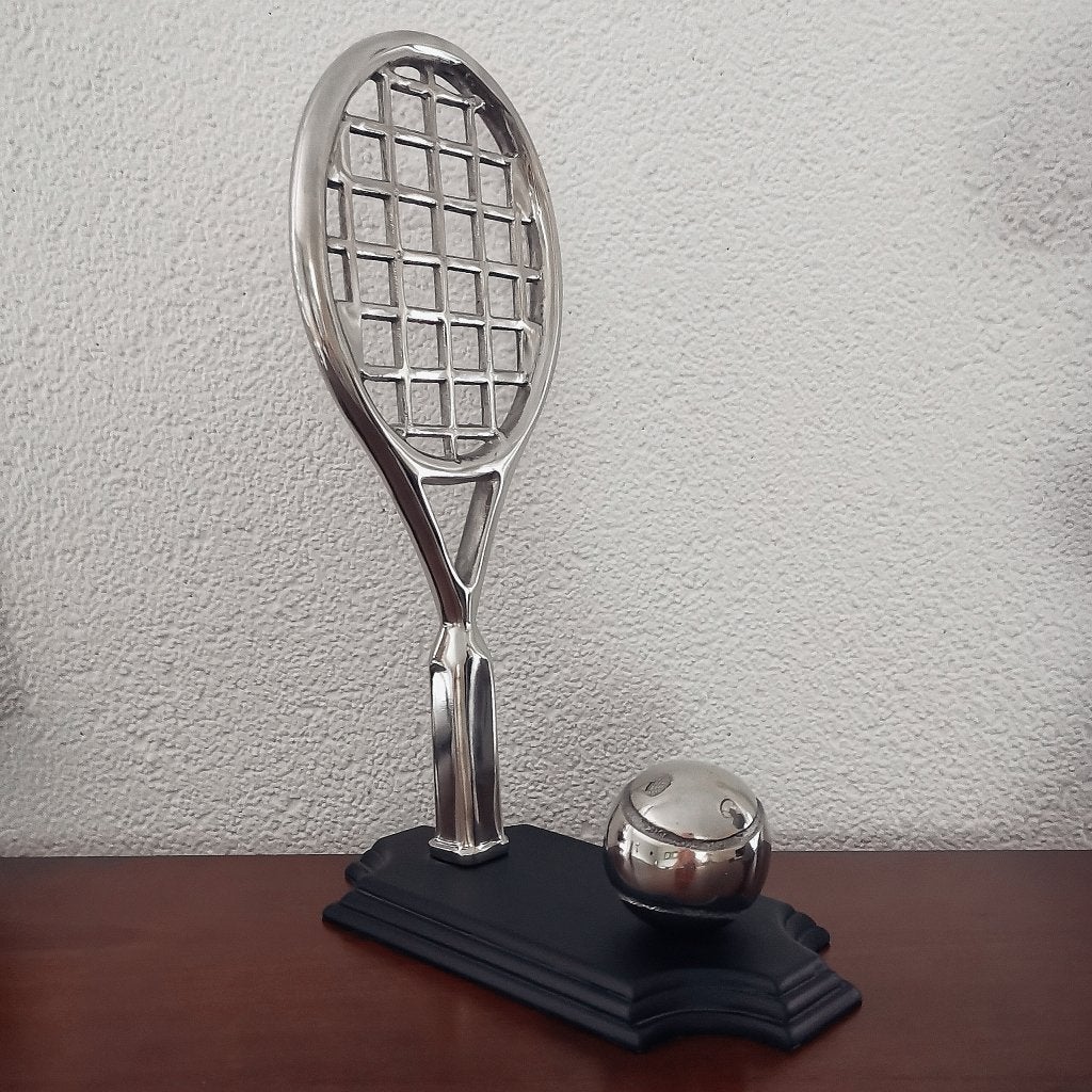 Beeld: Tennis Trofee  - sportprijzen (nieuw), Antiek en Kunst