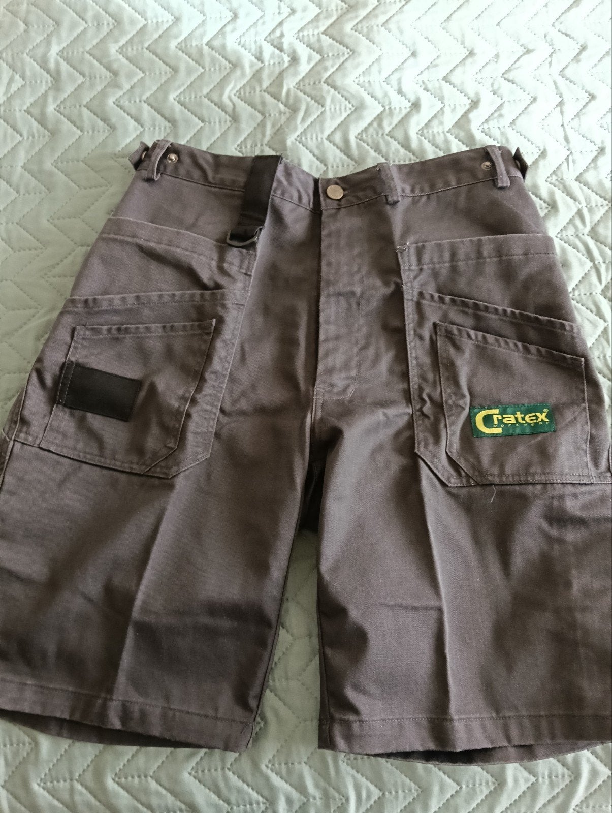 Short Werkbroek voor heren, Maat 48/50 (M), Nieuw, Grijs, Cratex
