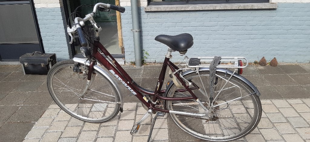 Batavus Damesfiets, Fietsen en Brommers, Ophalen, Gebruikt, Velgrem, 47 tot 50 cm