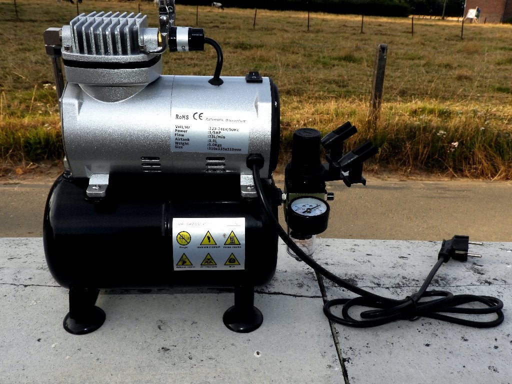 Complete airbrush-set, Hobby en Vrije tijd, Ophalen, Nieuw, Airbrush en Accessoires