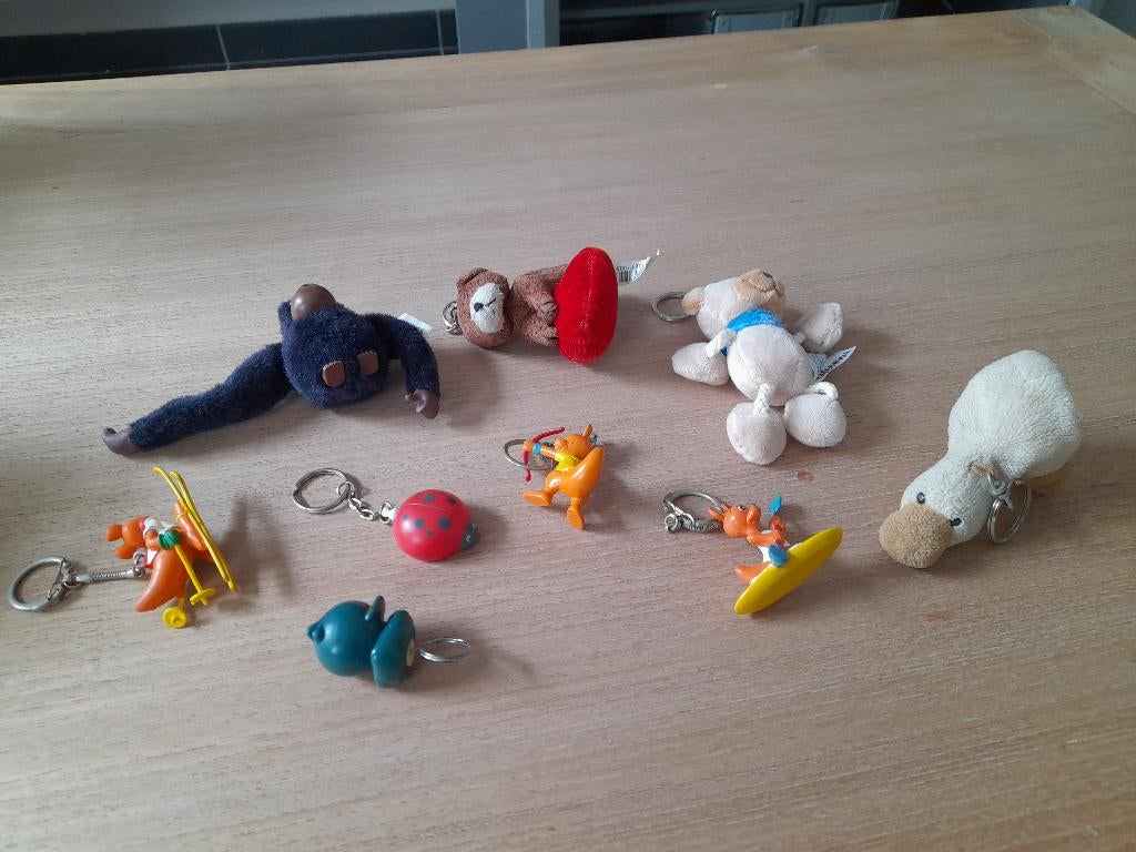 sleutelhangers, Ophalen, Zo goed als nieuw