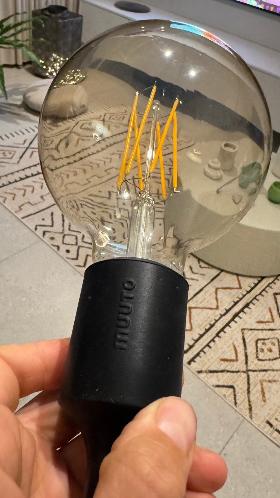 Muuto lamp e 27, Ophalen, Zo goed als nieuw