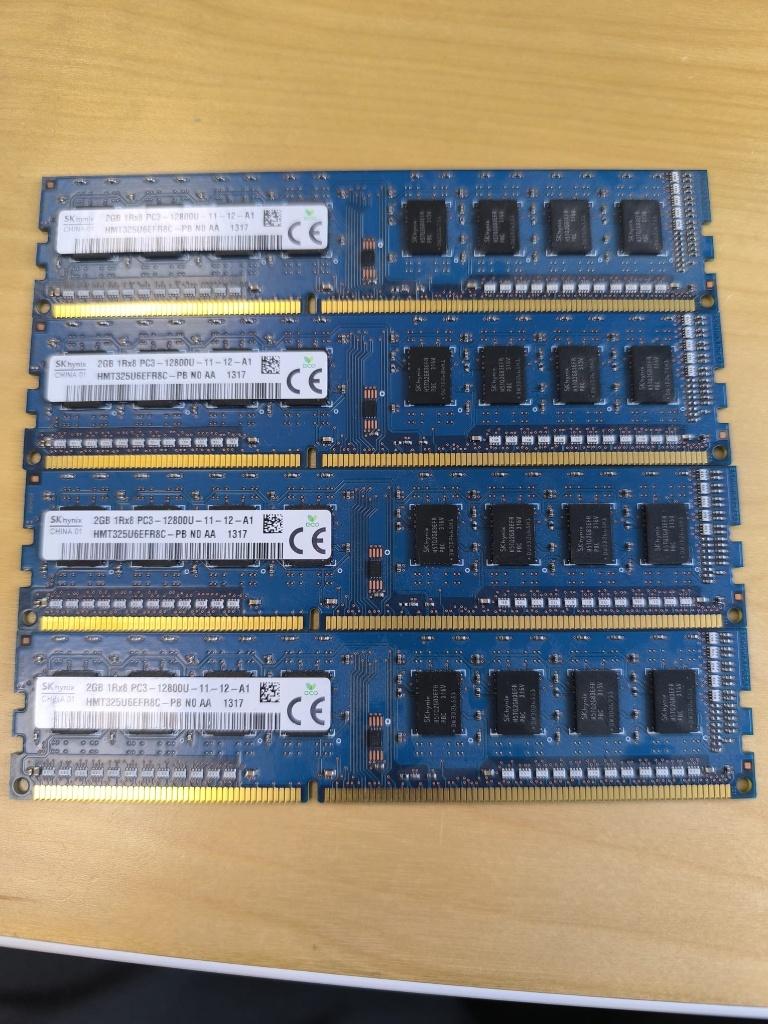 Lynx 4x2GB DDR3 12800 11-12, Computers en Software, RAM geheugen, Ophalen, Gebruikt, DDR3, Desktop