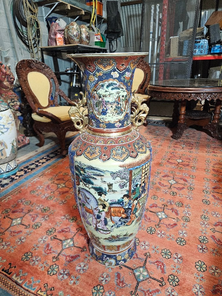 Chinese vaas, Ophalen