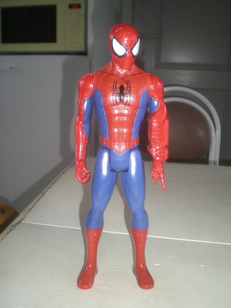 spiderman, Kinderen en Baby's, Speelgoed | Actiefiguren, Ophalen of Verzenden, Zo goed als nieuw