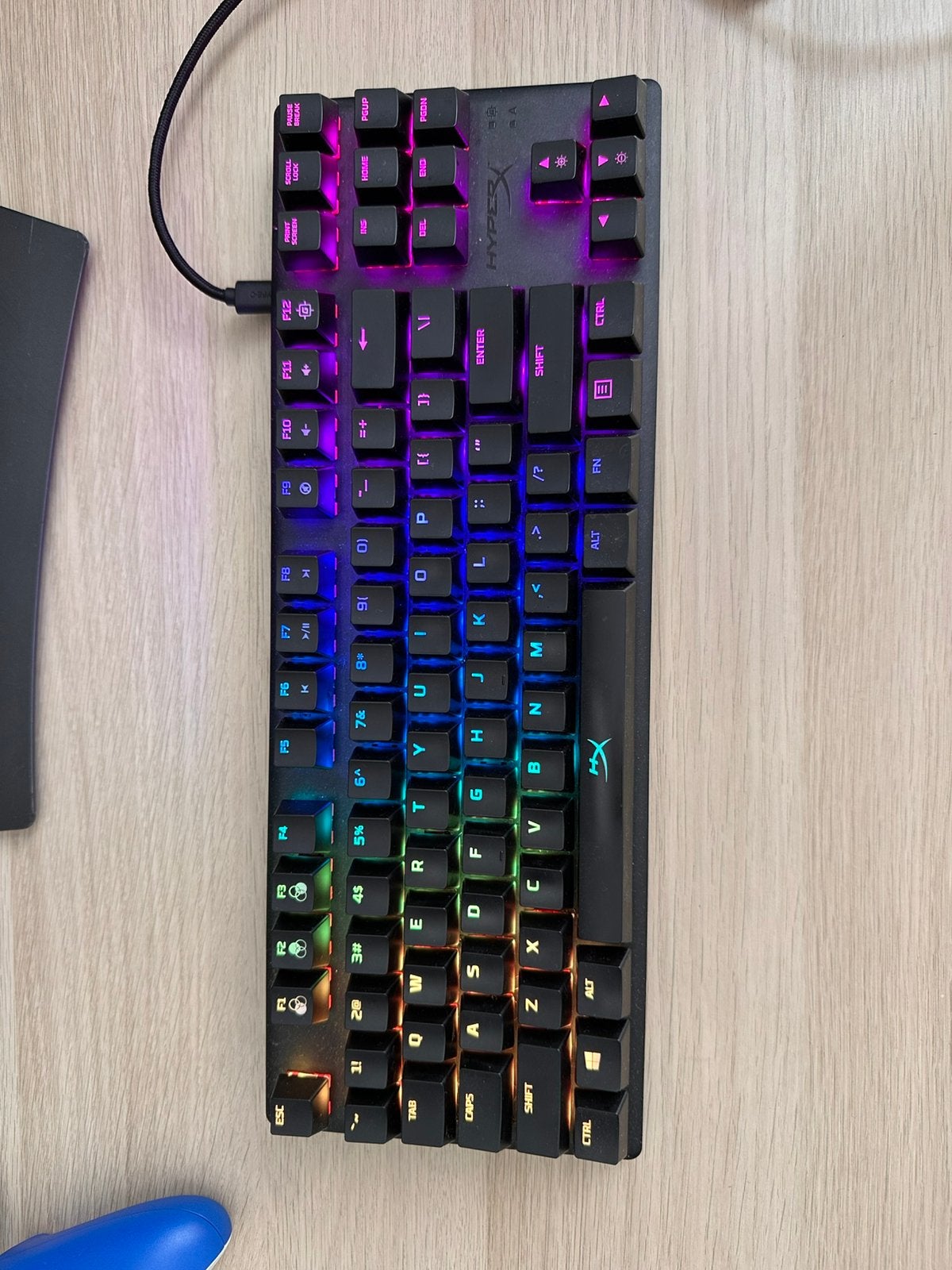 HyperX Alloy Origins Core Red Switches, Computers en Software, Toetsenborden, Zo goed als nieuw, Gaming toetsenbord, Ophalen