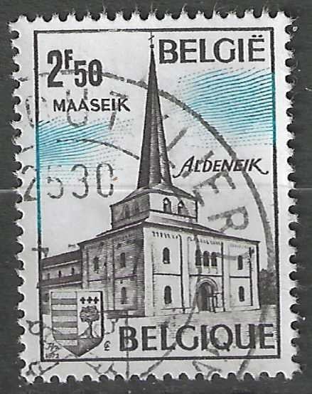 Belgie 1972 - Yvert/OBP 1637 - Toerisme - Maaseik  (ST), Verzenden, Gestempeld, Gestempeld