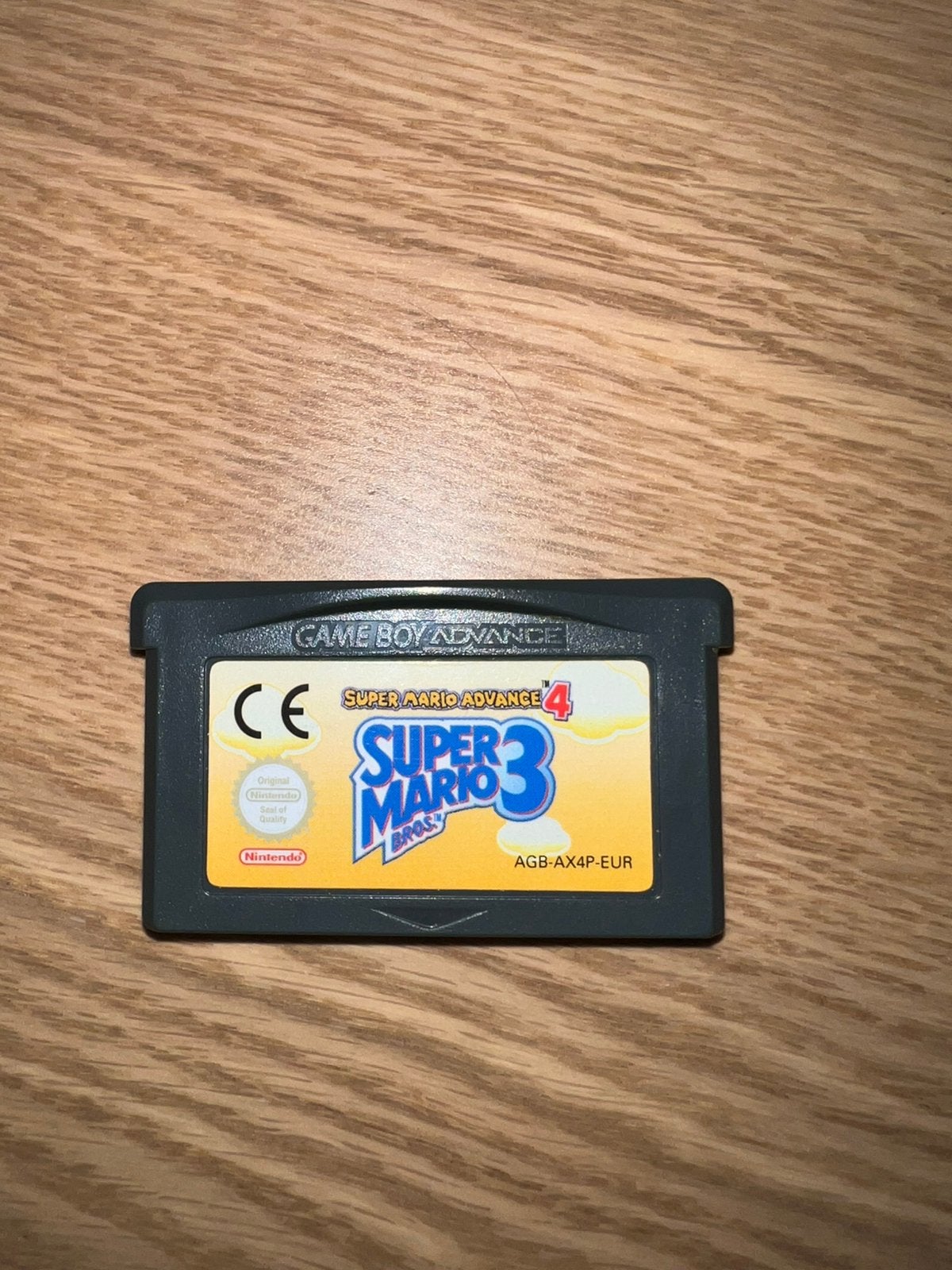 Super Mario Advance 4 & Super Mario Bros 3, Enlèvement, Utilisé