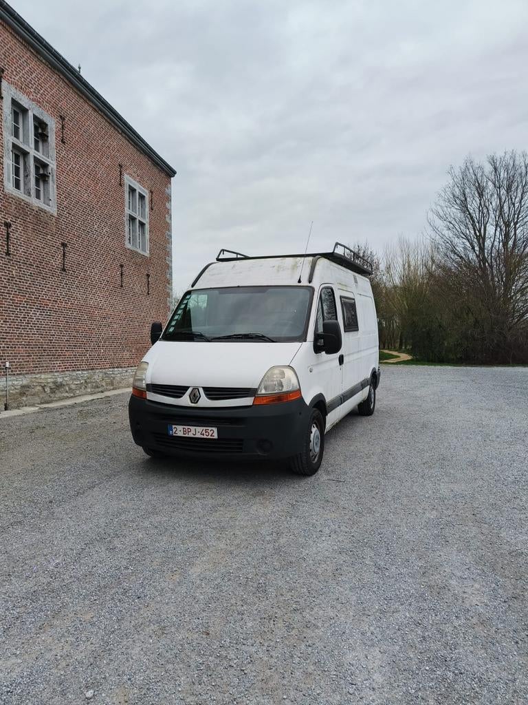 Van aménagé - Renault Master 2, Caravanes & Camping, Camping-cars, Particulier, Modèle Bus ou Fourgon aménagé, Diesel, Boîte manuelle