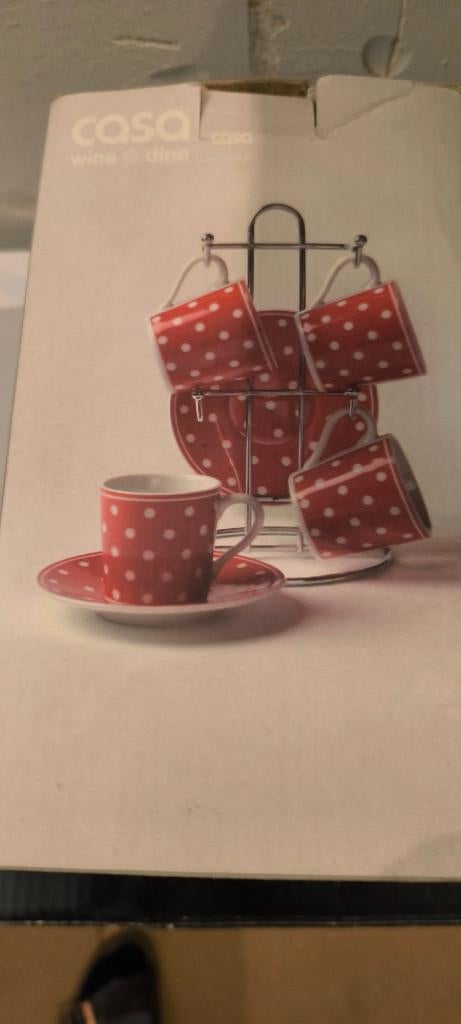 tasse neuf expresso, Enlèvement ou Envoi, Neuf, Tasse(s) et/ou soucoupe(s)