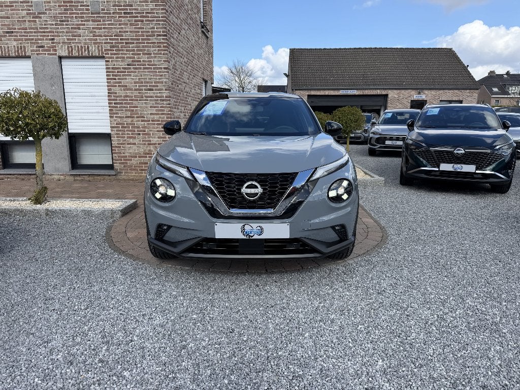 Nissan Juke 1.0 DIG-T DCT N-Connecta + COLD/PACK BI-TONE, Autos, Nissan, Argent ou Gris, Achat, 998 cm³, Euro 6