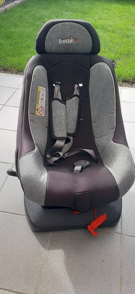Trottine autostoeltje groep 1/2/3 9 tot 36 kg, Ophalen, Zijbescherming, Autogordel