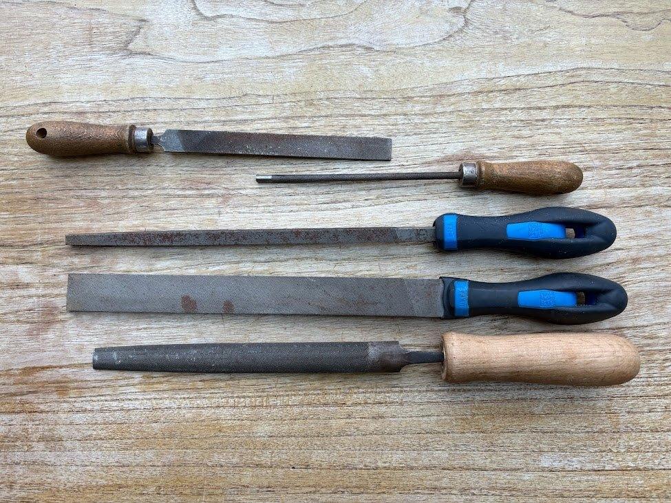 Vijlen set, Doe-het-zelf en Bouw, Ophalen of Verzenden, Gebruikt