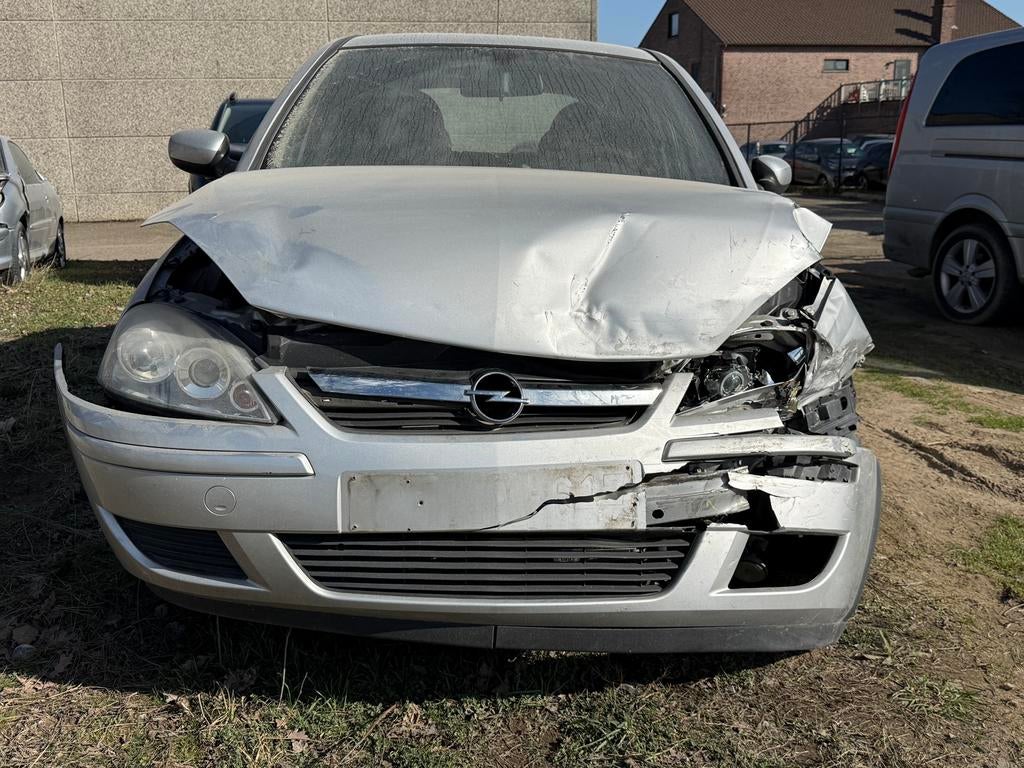 Opel Corsa C 2006 – 98.000 km – Start niet – Voor onderdelen, Ophalen, 1229 cc, Zilver of Grijs, Benzine