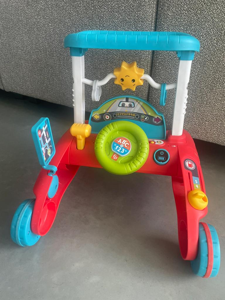 Loopwagen fisher price, Kinderen en Baby's, Speelgoed | Babyspeelgoed, Zo goed als nieuw, Ophalen