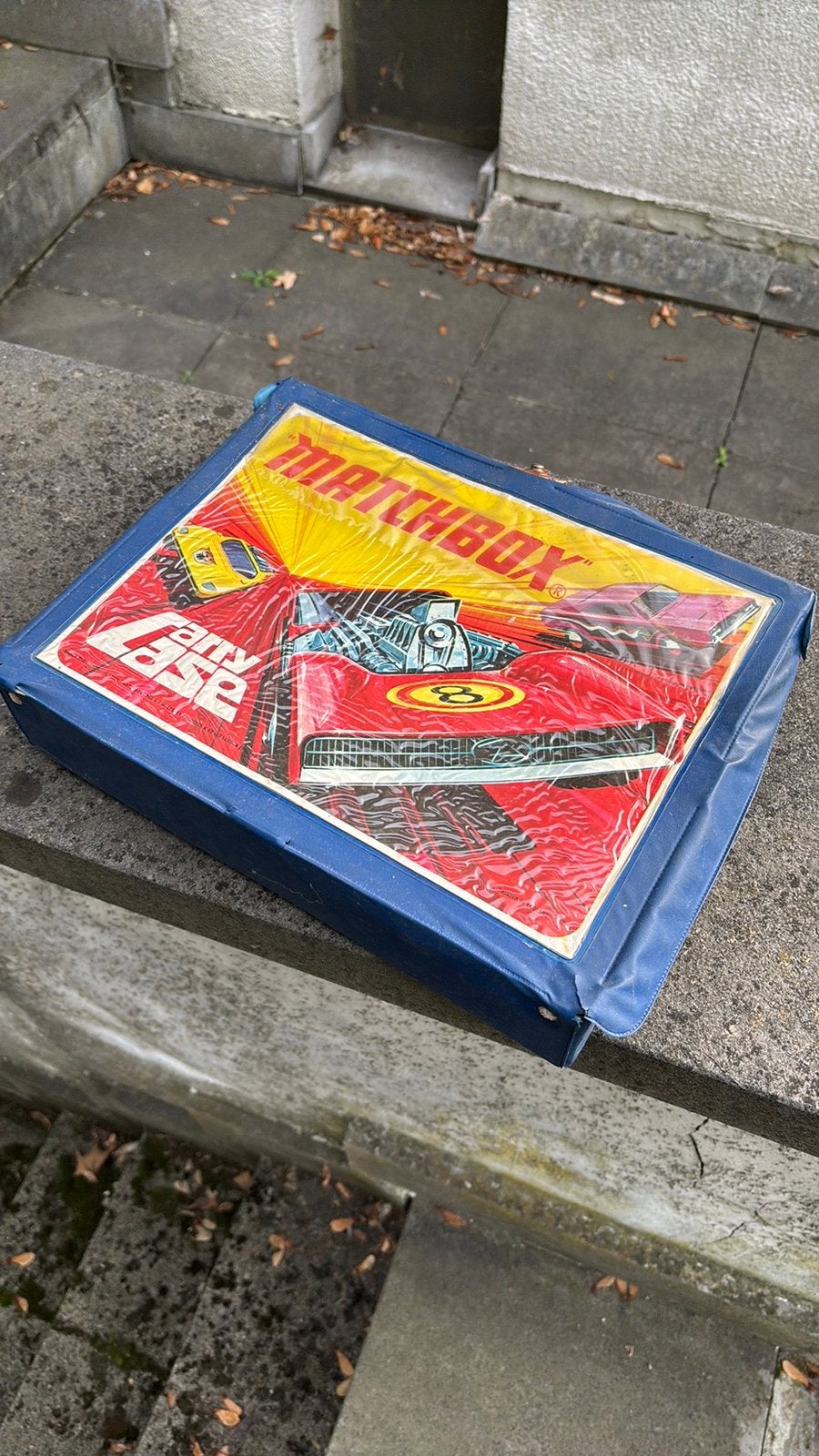Matchbox koffertje met speelgoed autos, Ophalen, Gebruikt