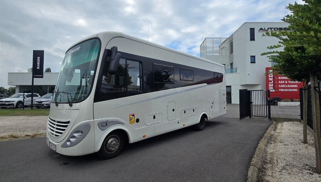 Concorde Carver 821 LS  - Diesel /1e eigenaar / 174.340 km, Caravanes & Camping, Entreprise, Lit dans la longueur, Jusqu'à 6, Panneau solaire