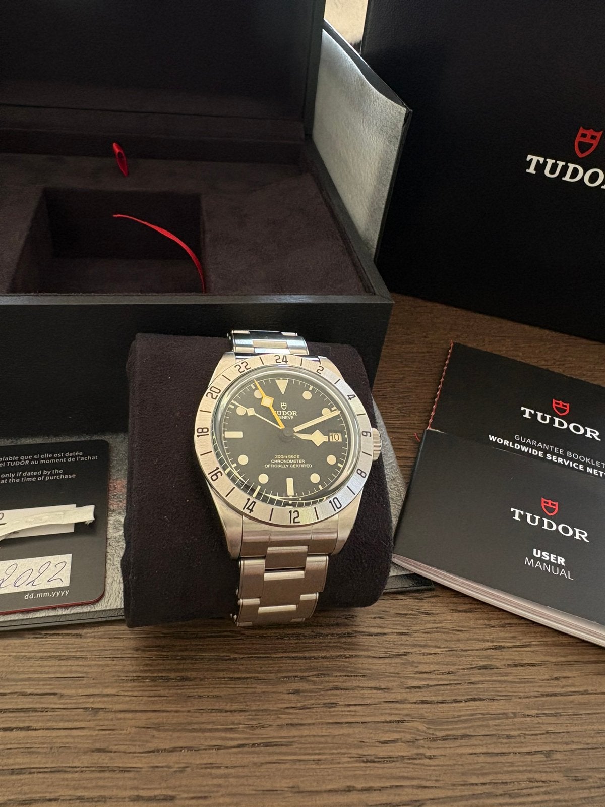 Tudor Black Bay Pro 79470, Bijoux, Sacs & Beauté, Montre-bracelet, Enlèvement, Acier, Acier