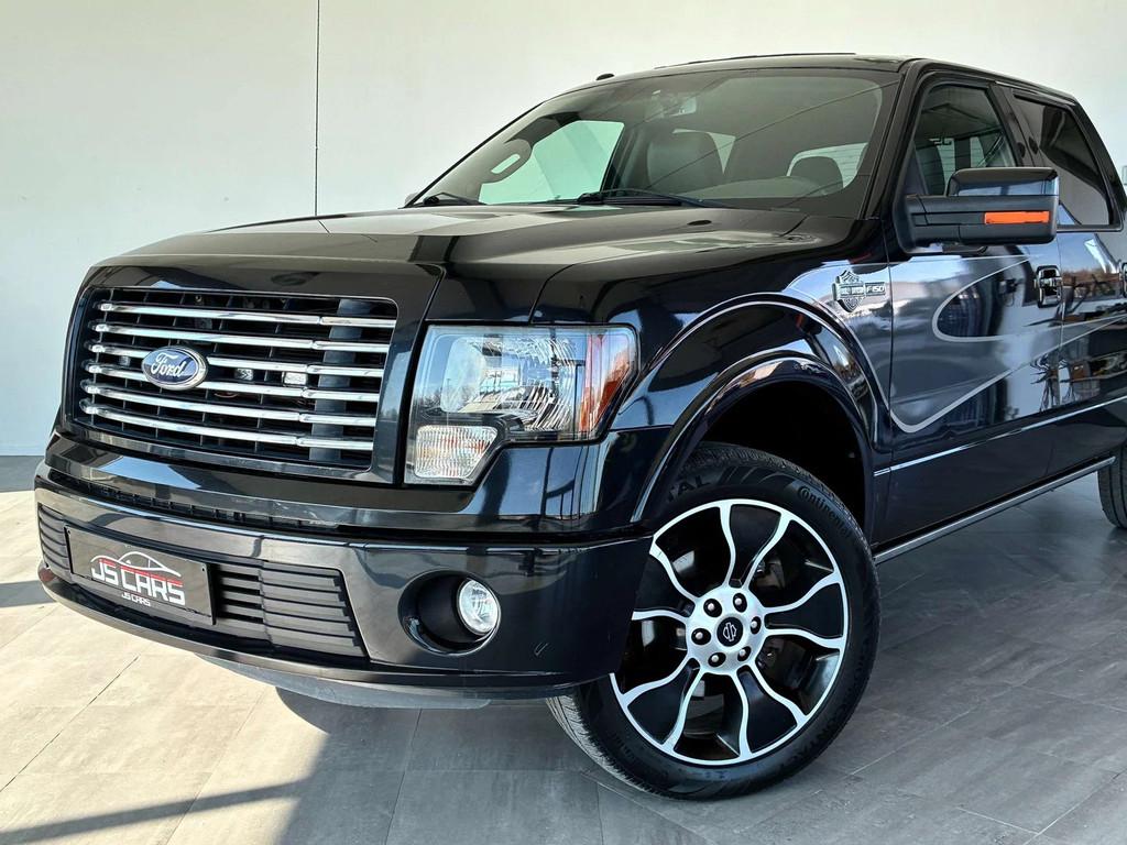 Ford USA F-150 HARLEY DAVIDSON-LPG-GPS-CUIR-CAMERA-MARCHEPIE, Auto's, Automaat, F-150, Zwart, Leder