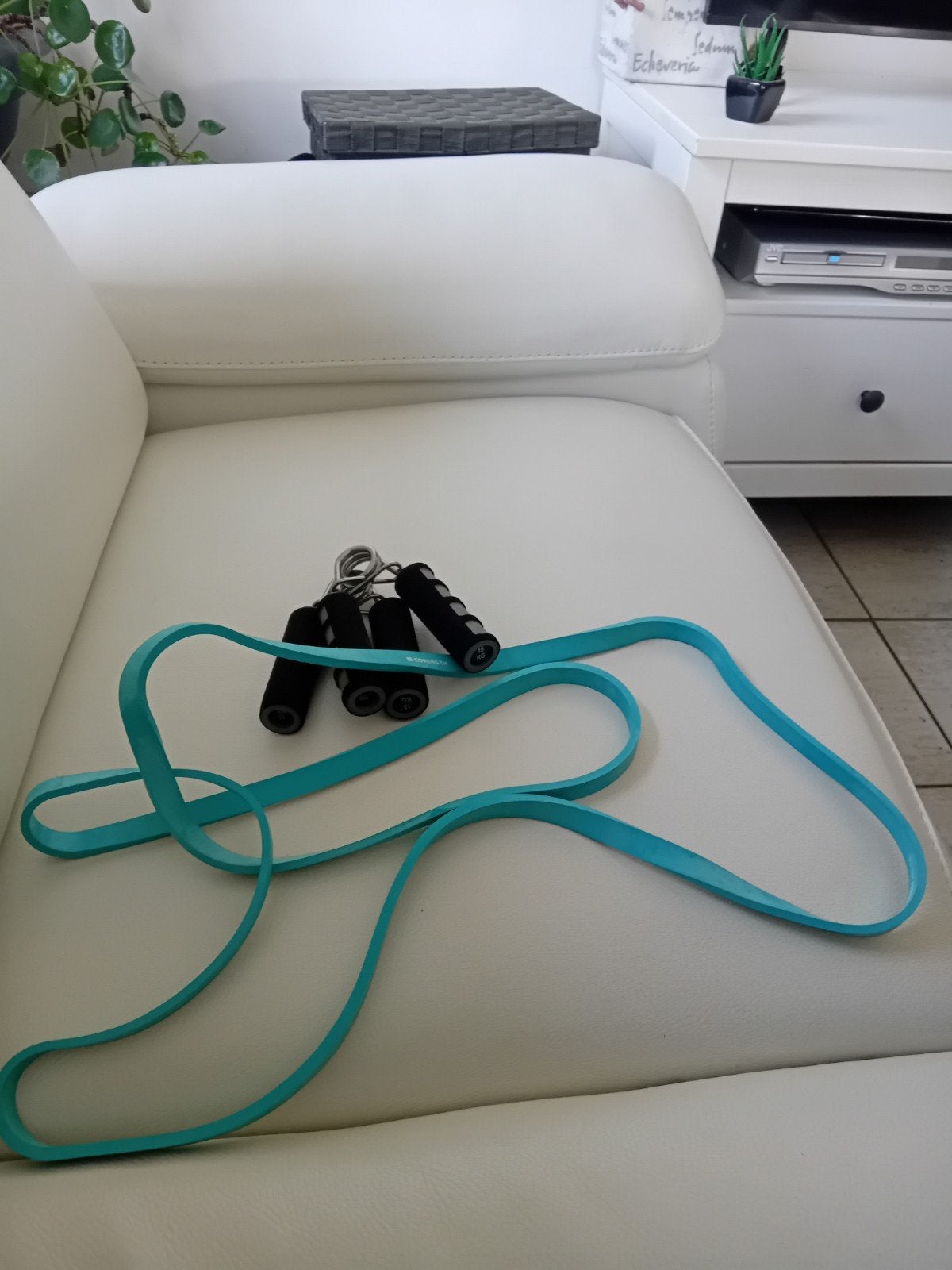 fitness handversterkers en rek voor corestreght oef nieuw, Sport en Fitness, Ophalen of Verzenden, Nieuw, Weerstandband
