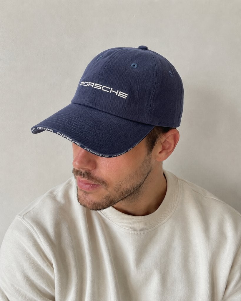 Casquette de baseball originale Porsche Design bleu foncé, Neuf, 12 pouces, Pneus et Jantes, 4 Saisons