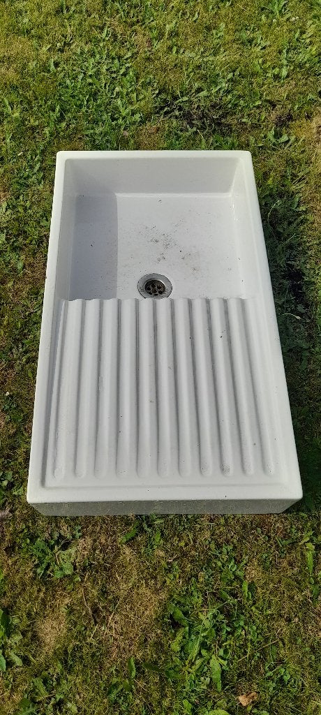 Afwasbak, Huis en Inrichting, Ophalen, Gebruikt, Wit