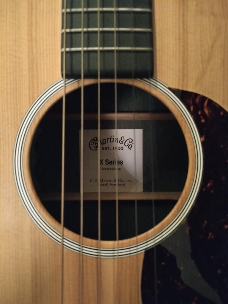 Martin Gitaar + Hardshell Case, Ophalen, Zo goed als nieuw, Klassieke of Spaanse gitaar, Met koffer