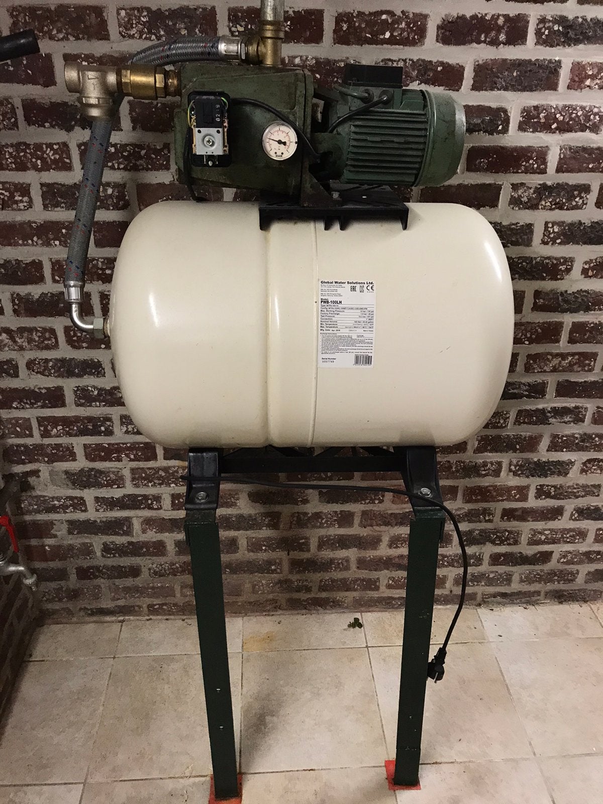 Pompe à eau DAB avec réservoir d'expansion 100 L, Jardin & Terrasse, Enlèvement, Utilisé