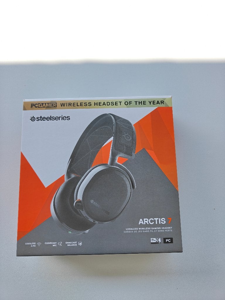 Steelseries Arctis 7 draadloze gaming headset, Computers en Software, Ophalen, Gebruikt, Mute-functie, Draadloos