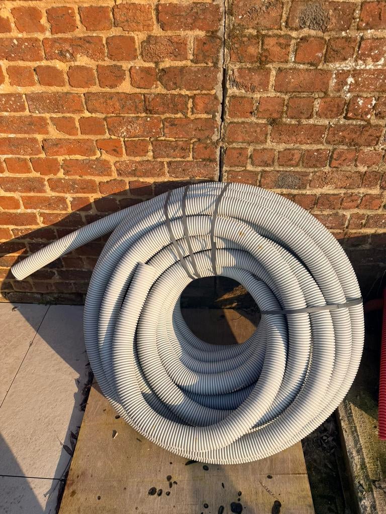 Volledige rol ventilatiebuis dia 63mm (50m), Ophalen