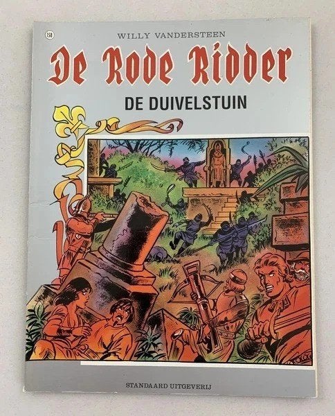 De Rode Ridder 158 De Duivelstuin 1e druk 1996, Verzenden, Willy Vandersteen, Eén stripboek, Zo goed als nieuw